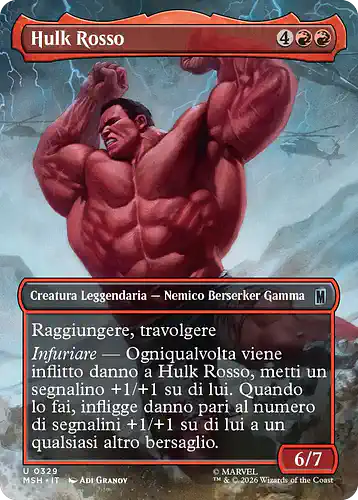 Red Hulk - msh Spoiler