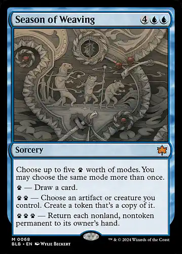 Season of Weaving - blb Spoiler