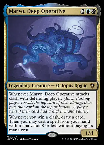 Marvo, Deep Operative - mkc Spoiler