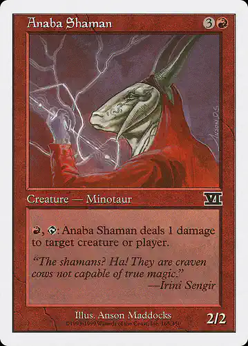 Anaba Shaman - 6ed Spoiler