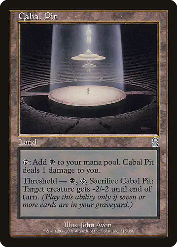 Cabal Pit - ody Spoiler