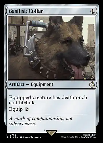 Basilisk Collar - pip Spoiler