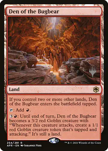 Den of the Bugbear - afr Spoiler