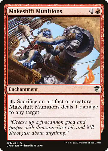 Makeshift Munitions - cmr Spoiler