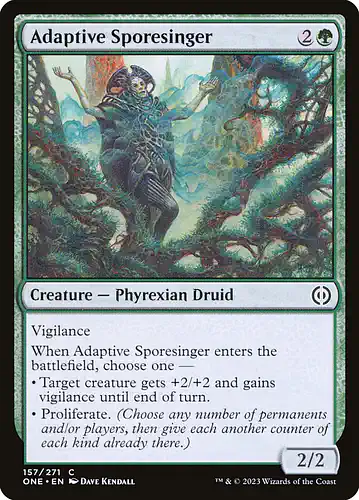 Adaptive Sporesinger - one Spoiler