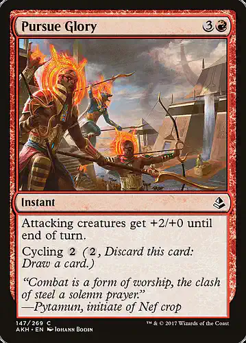 Pursue Glory - akh Spoiler