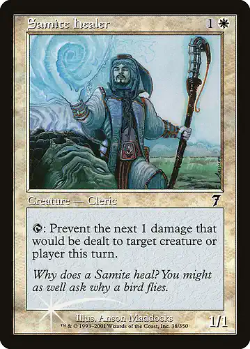 Samite Healer - 7ed Spoiler