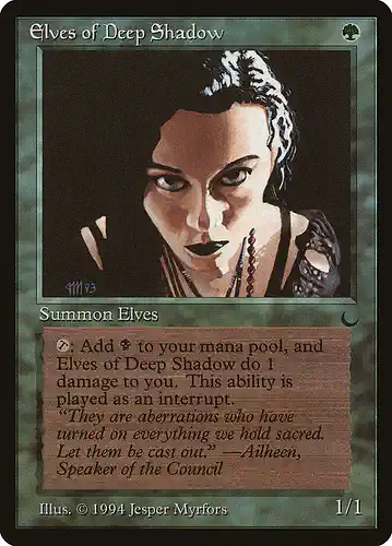 Elves of Deep Shadow - drk Spoiler