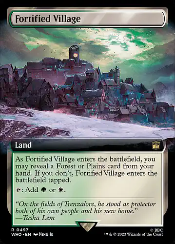 Fortified Village - who Spoiler