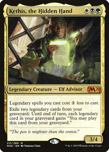 Kethis, the Hidden Hand - m20 Spoiler
