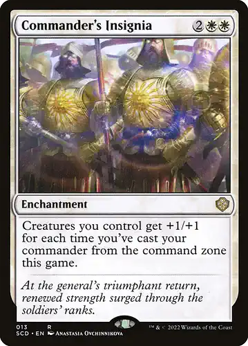 Commander's Insignia - scd Spoiler