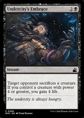 Undercity's Embrace - rvr Spoiler