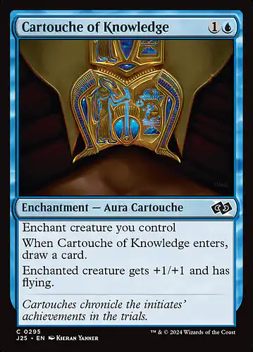 Cartouche of Knowledge - j25 Spoiler