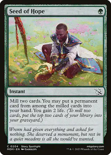 Seed of Hope - mom Spoiler