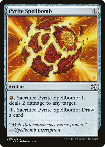 Pyrite Spellbomb - ddu Spoiler