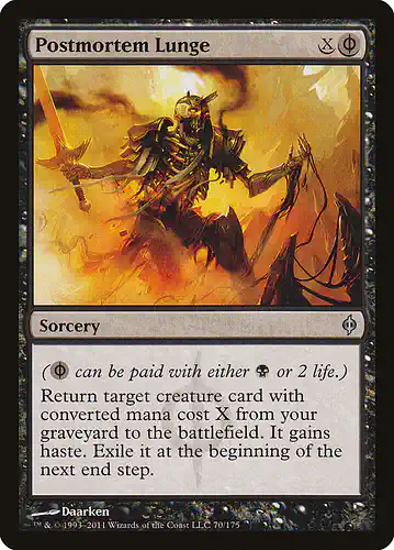 Postmortem Lunge - nph Spoiler