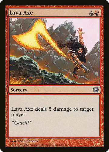 Lava Axe - 9ed Spoiler