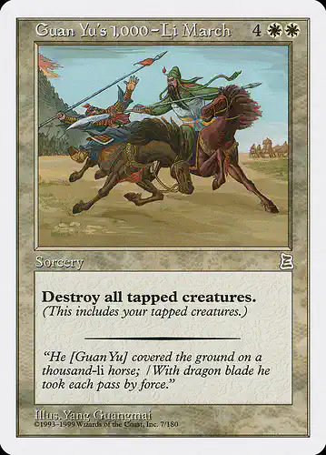 Guan Yu's 1,000-Li March - ptk Spoiler