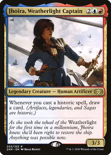 Jhoira, Weatherlight Captain - 2xm Spoiler