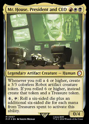 Mr. House, President and CEO - pip Spoiler
