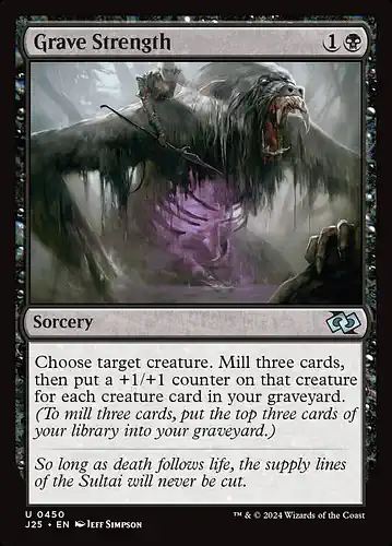 Grave Strength - j25 Spoiler