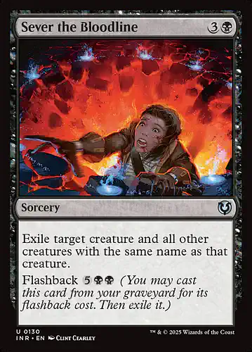 Sever the Bloodline - inr Spoiler