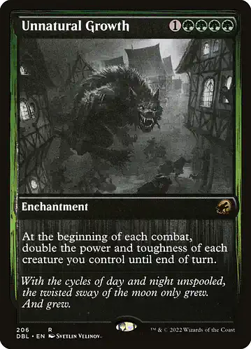 Unnatural Growth - dbl Spoiler