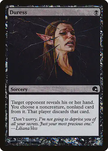 Duress - pd3 Spoiler