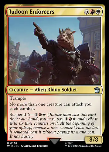 Judoon Enforcers - who Spoiler