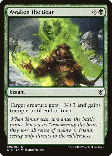 Awaken the Bear - ktk Spoiler