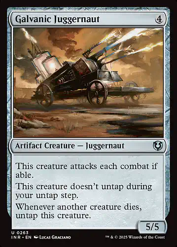 Galvanic Juggernaut - inr Spoiler