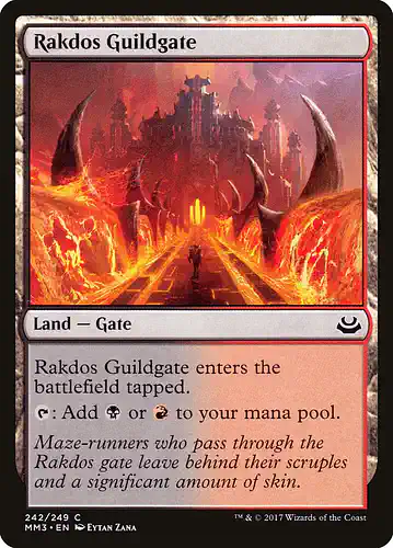 Rakdos Guildgate - mm3 Spoiler