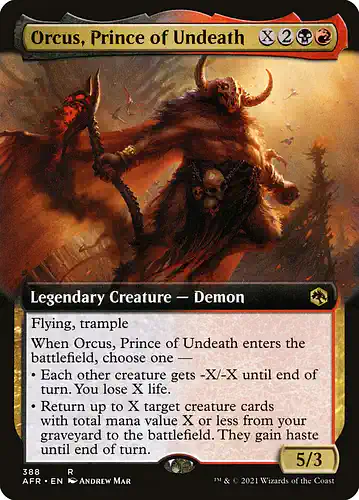 Orcus, Prince of Undeath - afr Spoiler