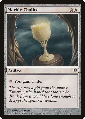 Marble Chalice - ala Spoiler