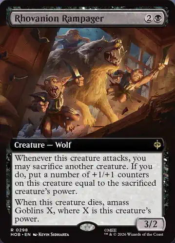 Rhovanion Rampager - hob Spoiler