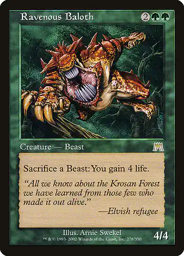 Ravenous Baloth - ons Spoiler