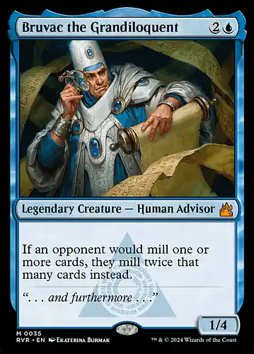 Bruvac the Grandiloquent - rvr Spoiler