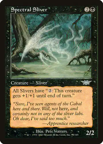 Spectral Sliver - lgn Spoiler