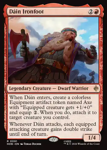 Dáin Ironfoot - hob Spoiler