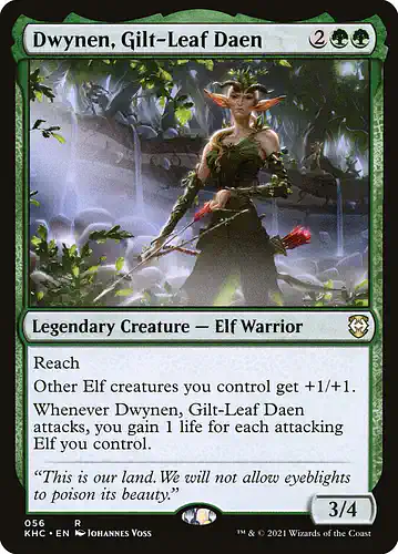 Dwynen, Gilt-Leaf Daen - khc Spoiler