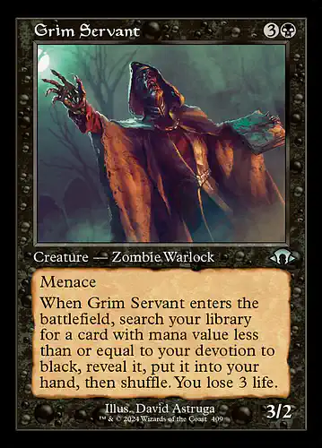 Grim Servant - mh3 Spoiler