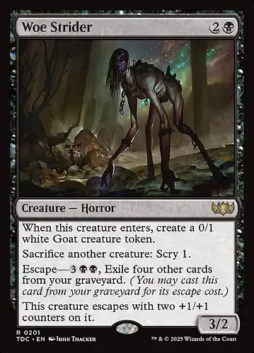 Woe Strider - tdc Spoiler