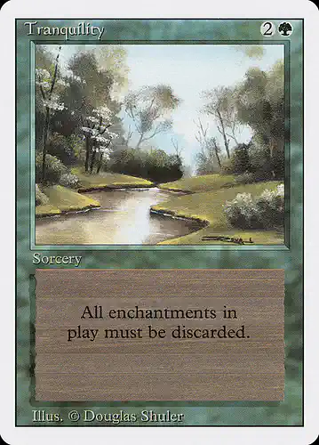 Tranquility - 3ed Spoiler