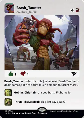 Brash Taunter - sld Spoiler