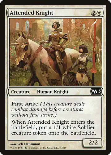 Attended Knight - m13 Spoiler