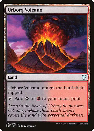 Urborg Volcano - c17 Spoiler