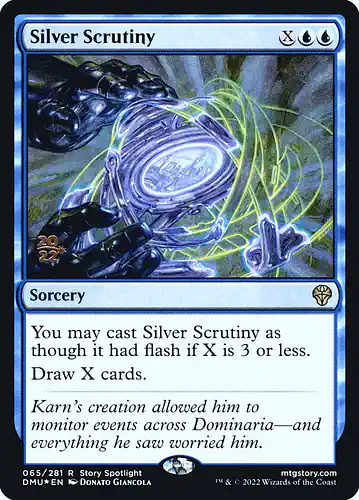 Silver Scrutiny - dmu Spoiler