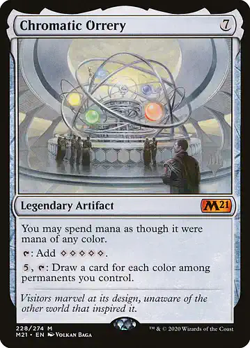 Chromatic Orrery - m21 Spoiler