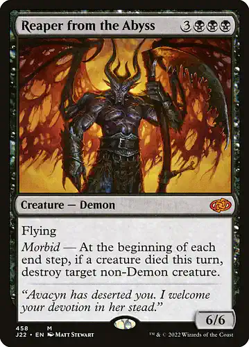 Reaper from the Abyss - j22 Spoiler