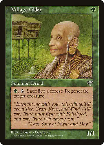 Village Elder - mir Spoiler